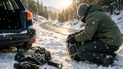 Which wheels need tire chains in snow? A quick guide for Aussie alpine drives