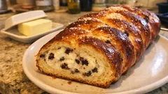 Ricotta & Chocolate Chip Brioche Braid—Soft, Bakery-Style and Worth the Rise