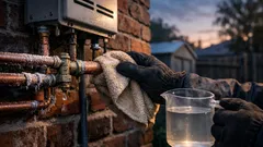 What to do when your hot water system freezes (without cracking pipes)