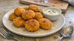 Crispy Oven-Baked Pumpkin and Potato Polpette—Easy Italian-Style Veggie Balls