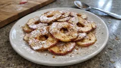 Crispy Oven-Baked Apple Chips with Cinnamon Sugar (Easy, No Dehydrator)