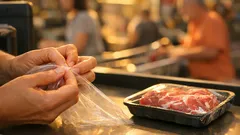 How to open stubborn plastic produce bags at the checkout in seconds