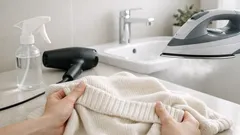 How to remove peg marks from knitwear fast without stretching your jumper