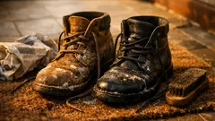 How to dry snow boots fast without cracking leather