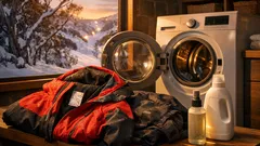 Can you machine wash a ski jacket without ruining the waterproofing